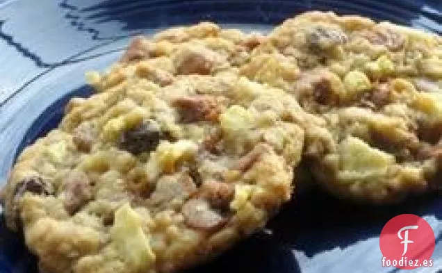 Galletas de manzana con chispas de canela