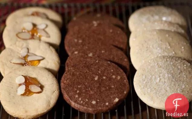 Galletas navideñas: una masa, tres galletas navideñas