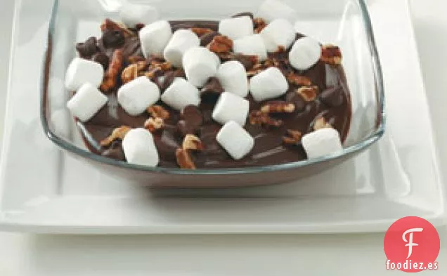 Vasitos de pudin Rocky Road