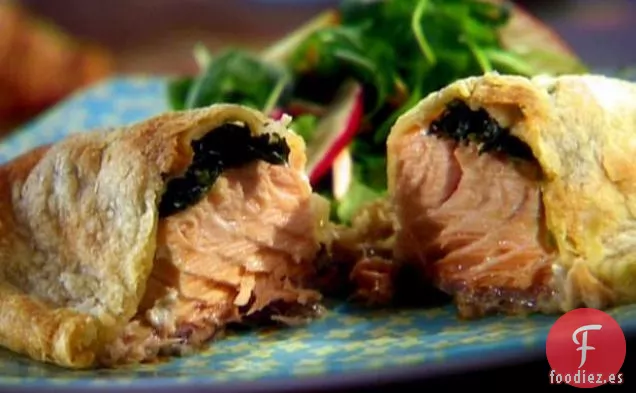 Pastel de salmón fácil