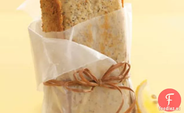 Pan de semillas de amapola ligero y con sabor a limón