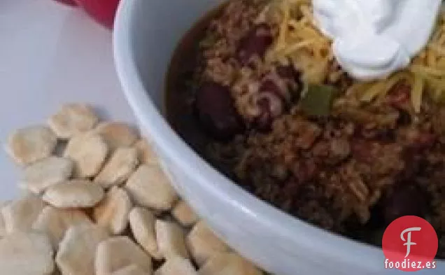 Chile en olla de cocción lenta