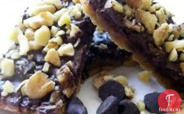 Galletas de nueces y caramelo