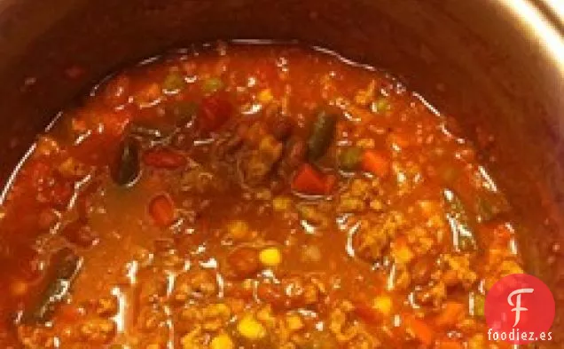 Sopa de taco de pavo fácil