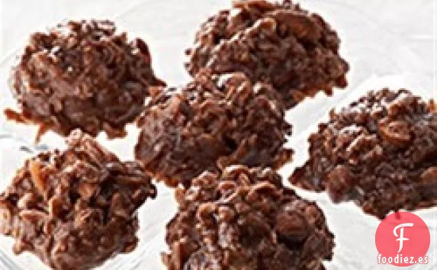 Masticables de chocolate sin horno