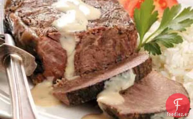 Carne asada al eneldo