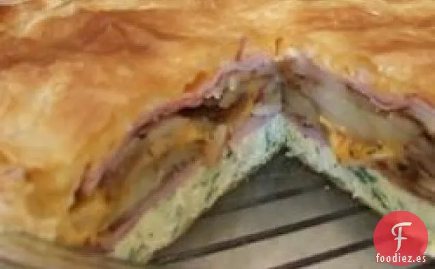 Torta de tortilla para el brunch