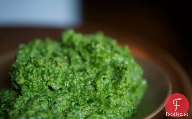Pesto de Verduras de Primavera
