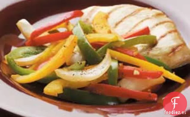 Sartén de pimientos dulces