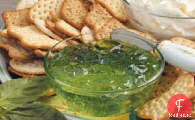 Gelatina de albahaca