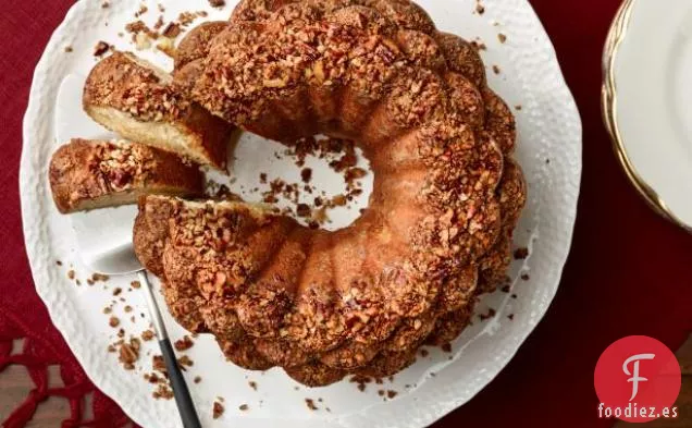 Pastel Bundt de jengibre y ron
