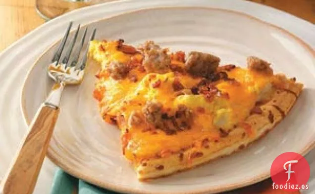 Pizza de brunch