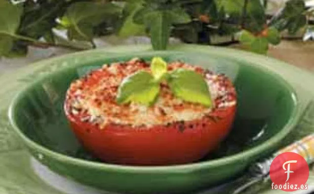 Tomates parmesanos asados