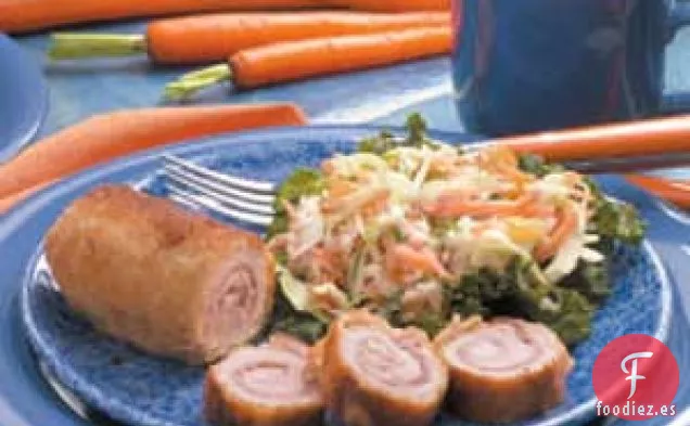Ensalada de col con pasas