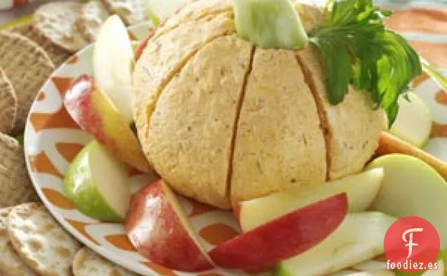 Bola de queso y calabaza