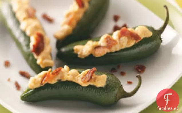 Jalapeños rellenos de queso