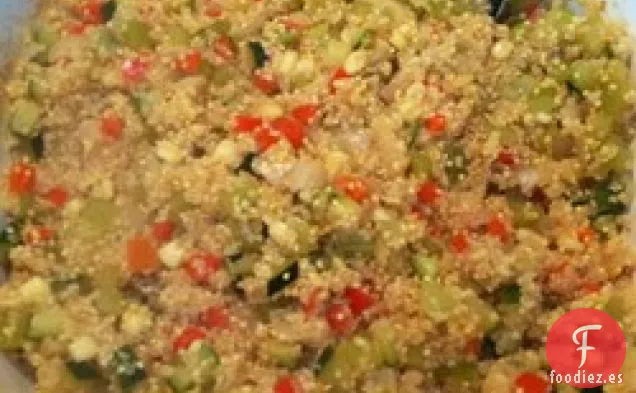 Pilaf de granos horneados