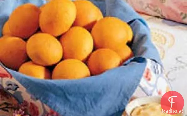 Bollos de zanahoria dorados