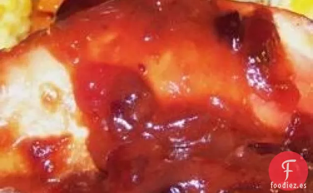 Pollo con arándanos I