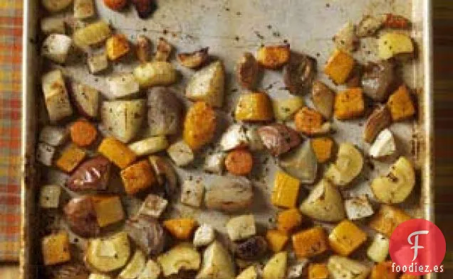 Verduras de invierno asadas