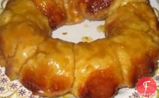 Pan de mono de naranja