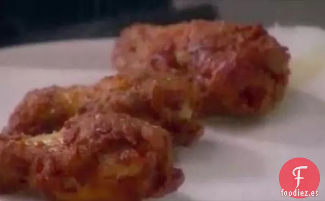 Muslitos de pollo frito picante