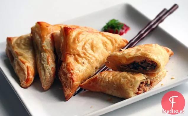 Pasteles Chinos Con Pollo Hoisin