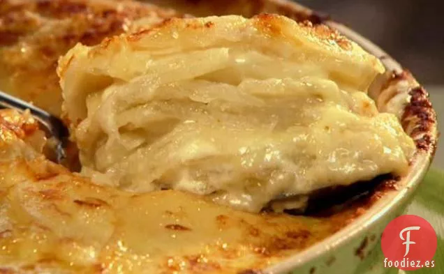 Cazuela de patatas con queso