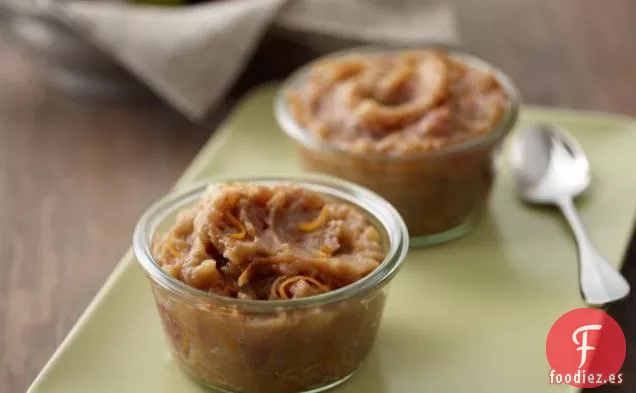 Puré de manzana casero