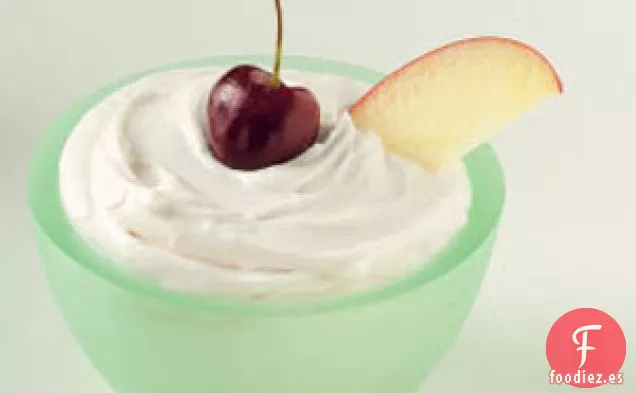 Dip de malvavisco y frutas