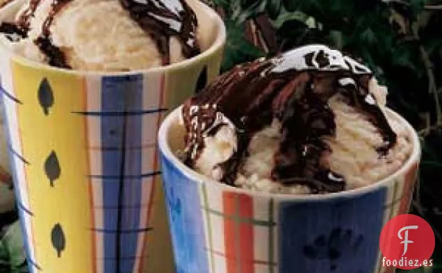 Jarabe de helado de chocolate