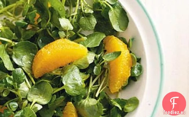 Ensalada de berros y naranja