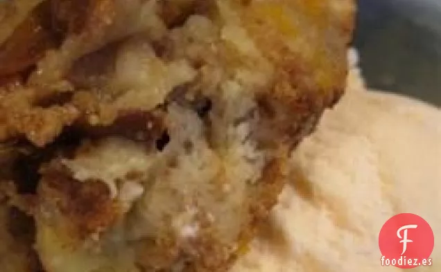 Pudín de pan de manzana de la abuela