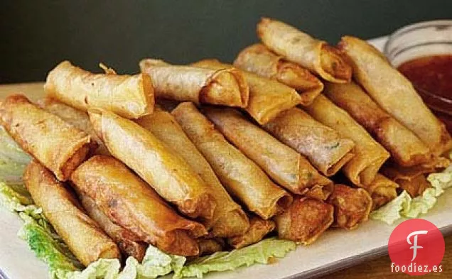 Rollitos de Primavera de Shanghai con Salsa de Chile Dulce