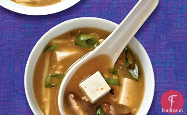 Sopa Caliente y Agria con Tofu