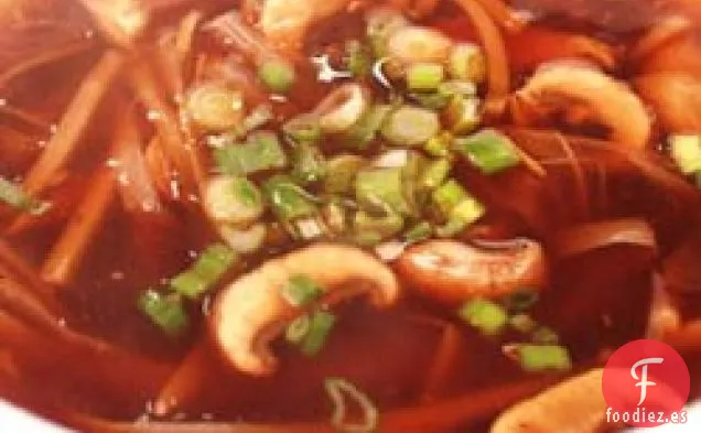 Sopa China Picante, Picante Y Agria