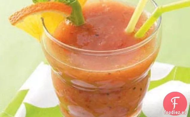 Batidos de frutas tropicales