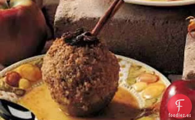 Manzanas crujientes al horno