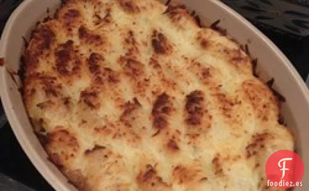 Conchas rellenas de sobras del Día de Acción de Gracias