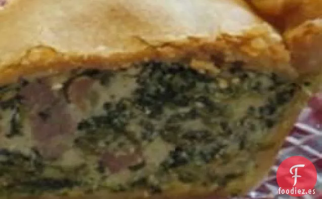 ¡Tienes que probar esta tarta de espinacas!