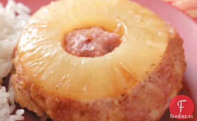 Panes de jamón y piña