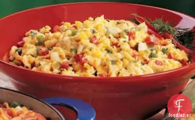 Huevos revueltos de lujo