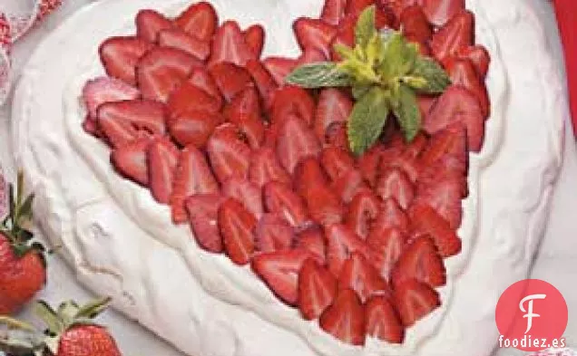 Pavlova de fresa