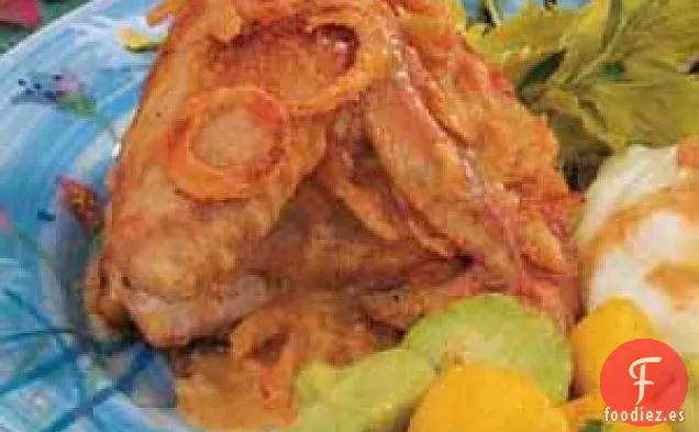Faisán al horno en salsa