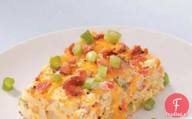 Cazuela de huevos y patatas