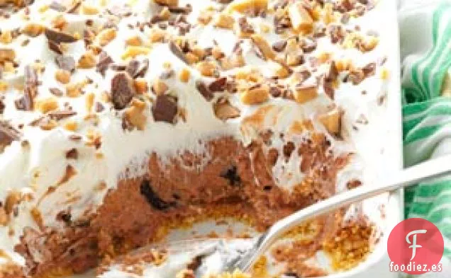 Postre delicia de chocolate