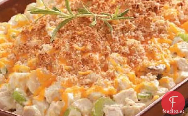 Ensalada de pollo caliente