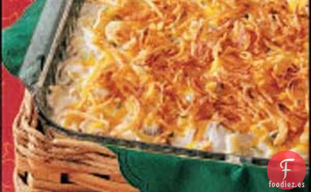 Ensalada de pollo caliente
