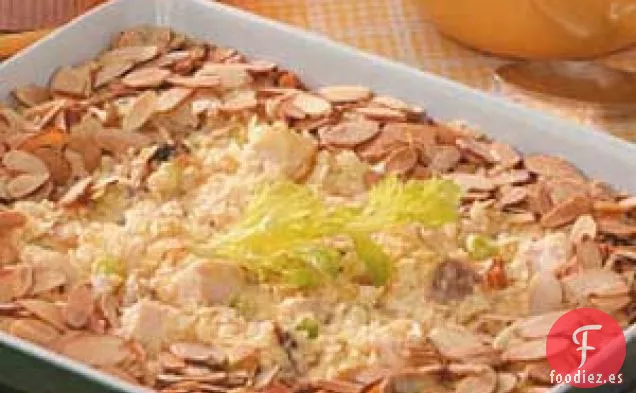 Ensalada de pollo caliente