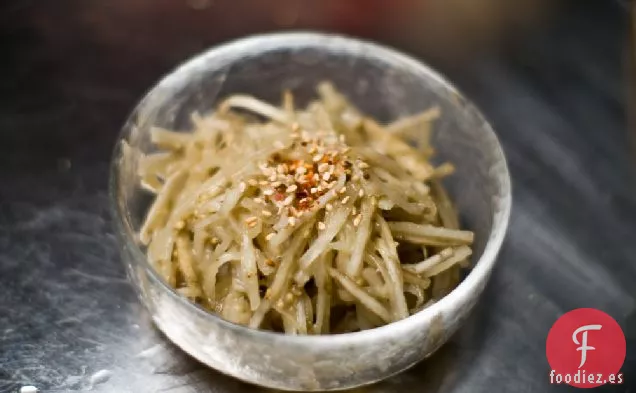 Gobo De Miso Kinpira (bardana Con Miso)